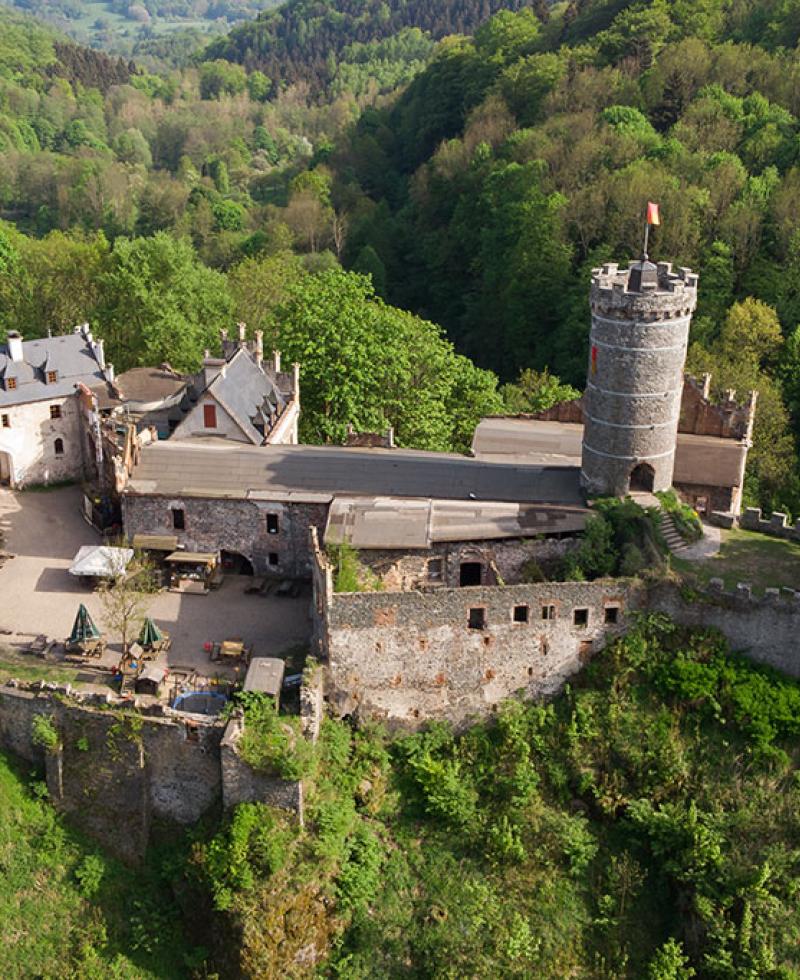Крепость и замок Horní hrad