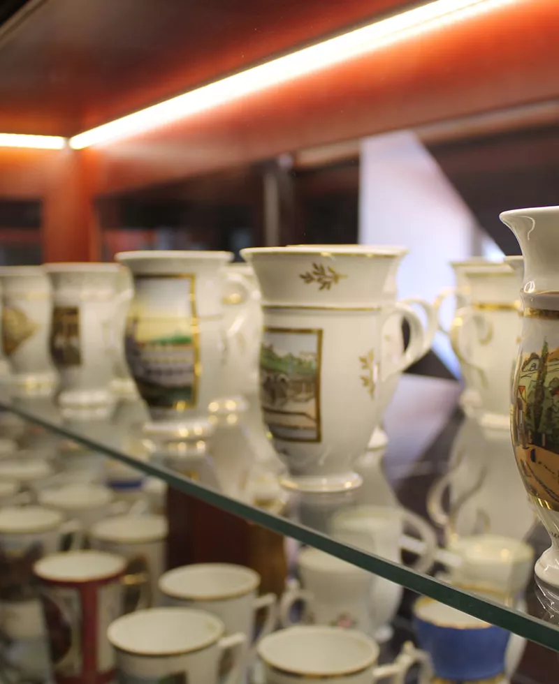 Museum of spa cups